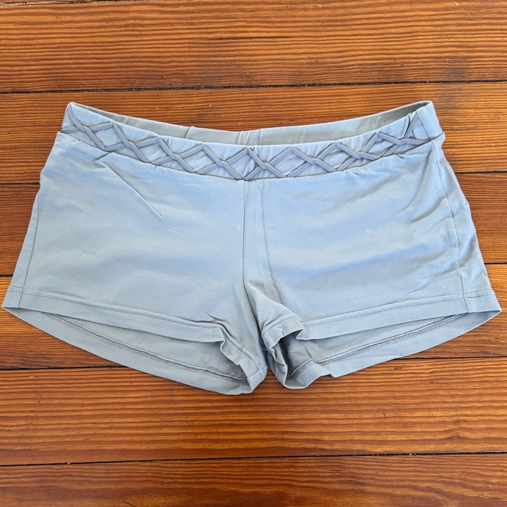 Bloch Light Gray Dance Shorts
